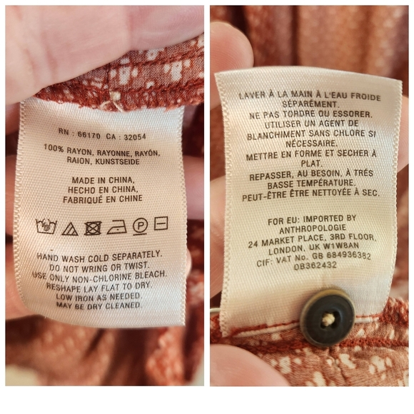 Holding Horses Pavin Long Sleeve Button Down Tunic Size Small - Picture 14 of 16